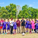 Pembinaan sepak bola usia muda terus diberikan kepada Akademi Persipo Putri Purwakarta. (HaloPWK)