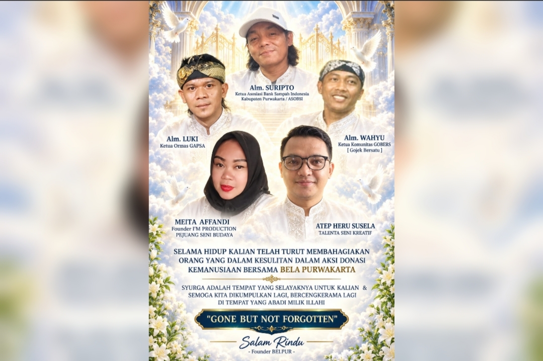 Selamat Jalan Atep Heru, Sosok Peduli Kemanusiaan yang Kini Telah Tiada. (HaloPurwakarta)