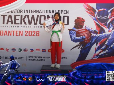 Aqila Firdian Ramadhani, siswi SMPN 3 Purwakarta, berhasil meraih medali emas. (HaloPWK)
