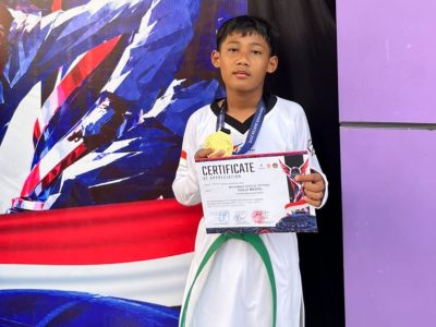 Muhammad Azka Alfayyadh, siswa kelas 5 SDIT Nurul Hikmah III Purwakarta. (HaloPWK)