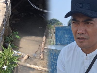 Limbah SPPG disebut mengalir ke saluran air yang dimanfaatkan untuk mengairi persawahan, bahkan aromanya dikeluhkan tercium hingga sekitar sekolah. (HaloPWK)
