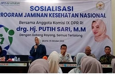 Putih Sari Turun ke Purwakarta, Ajak Warga Pastikan Terdaftar BPJS Kesehatan. (HaloPWK)