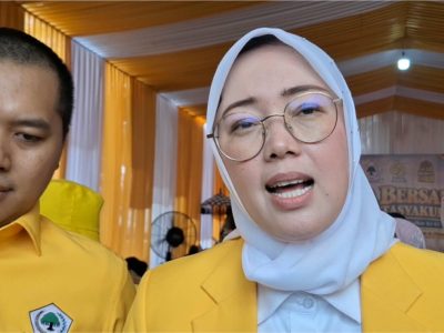 Anne Ratna Mustika, mendorong agar Musyawarah Daerah (Musda) Golkar Purwakarta segera digelar. (HaloPWK)