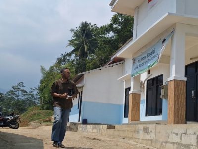 Bangunan Balai Latihan Kerja Komunitas (BLKK) yang berada di lingkungan Pesantren Manbaul Ulum Assalafiyah, jadi bangunan SPPG. (HaloPWK)