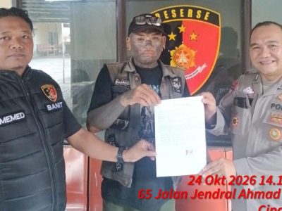 Polres Purwakarta merespons laporan masyarakat di media sosial Halo Purwakarta terkait keberadaan anak punk yang disebut meresahkan warga di sekitar Pasar Rebo. (HaloPWK)