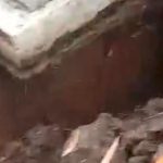 Jembatan Ciherang di Kampung Munjul, RT 16/RW 09, Kelurahan Munjuljaya, Kecamatan Purwakarta, Kabupaten Purwakarta, dilaporkan mengalami retakan. (HaloPWK)