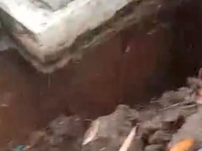 Jembatan Ciherang di Kampung Munjul, RT 16/RW 09, Kelurahan Munjuljaya, Kecamatan Purwakarta, Kabupaten Purwakarta, dilaporkan mengalami retakan. (HaloPWK)